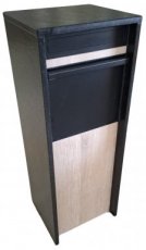 COBOX 8 DIVO - NERO/HOUT